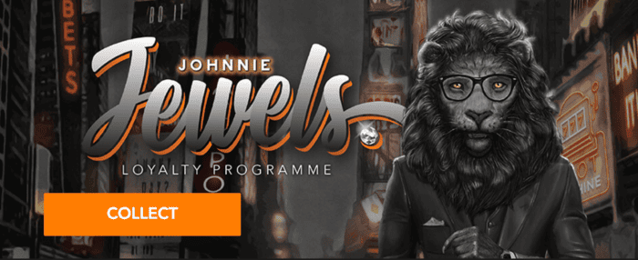 King Johnnie Jewels loyalty program banner